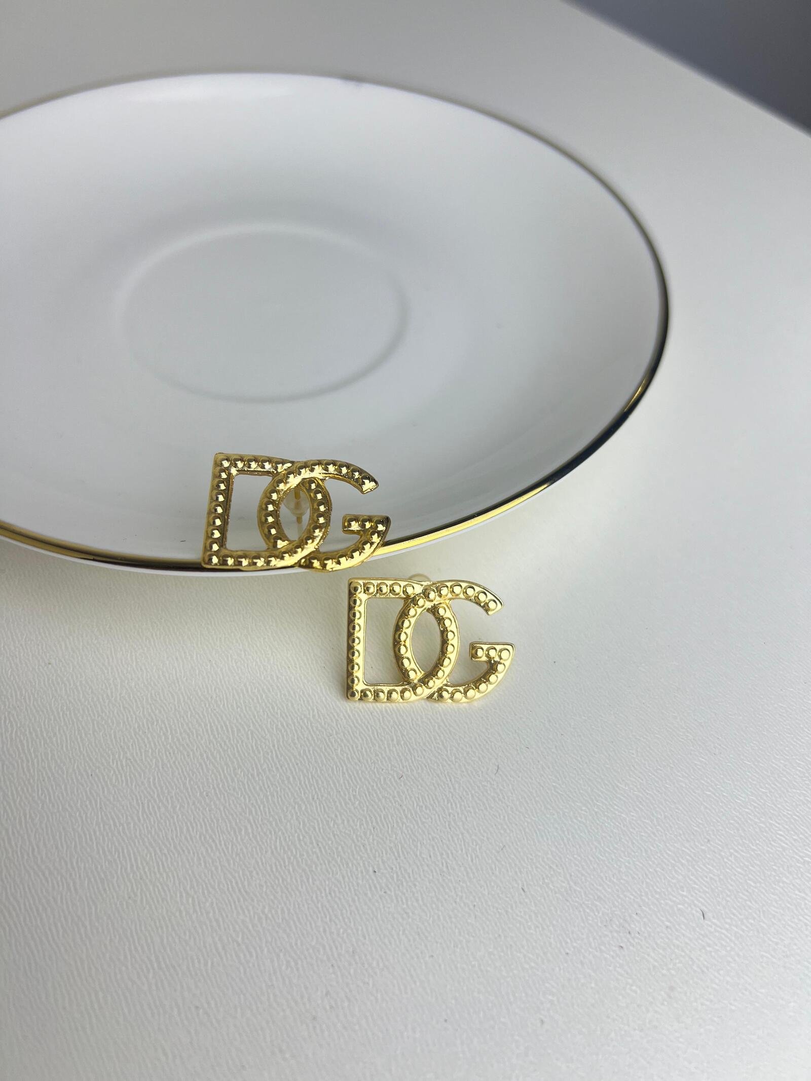 Brinco Inspiração Dolce Gabbana Dourado 1 Brilho Na Pele Acessórios Brinco Inspiração Dolce Gabbana Dourado