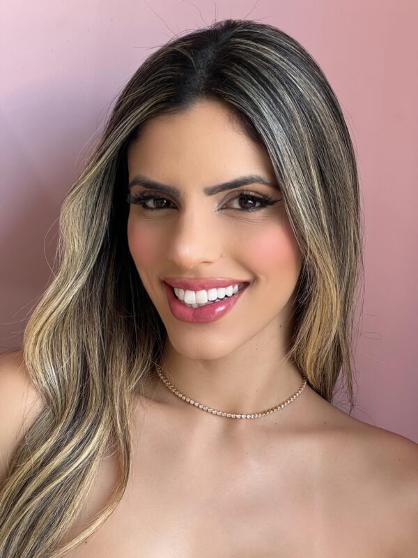 Choker Riviera Zircônia Redonda Dourada