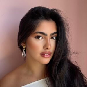 Brinco Gota Cristal Acrílico