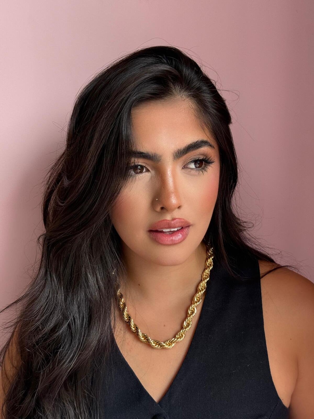 Colar Cordão Baiano Dourado 3 Brilho Na Pele Acessórios Colar Cordão Baiano Dourado - Imagem 3