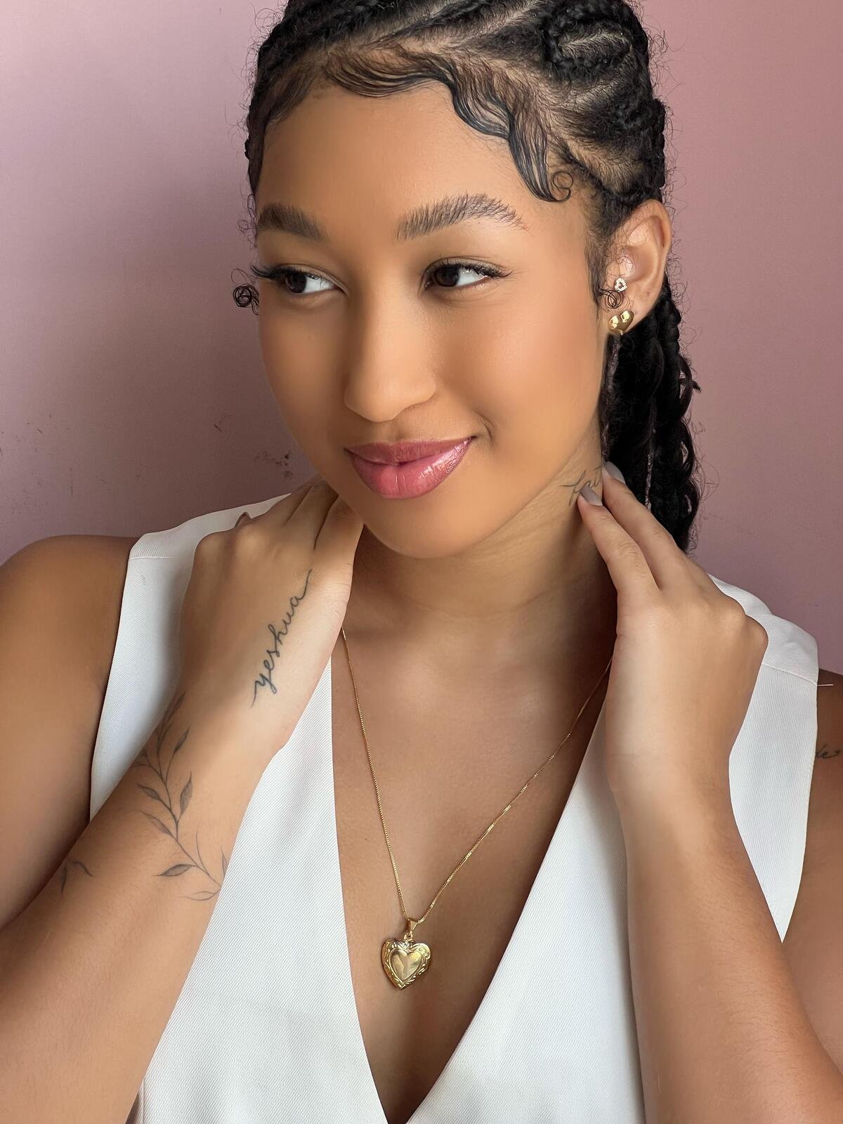 Colar Relicário Coração Amoroso Dourado 1 Brilho Na Pele Acessórios Colar Relicário Coração Amoroso Dourado