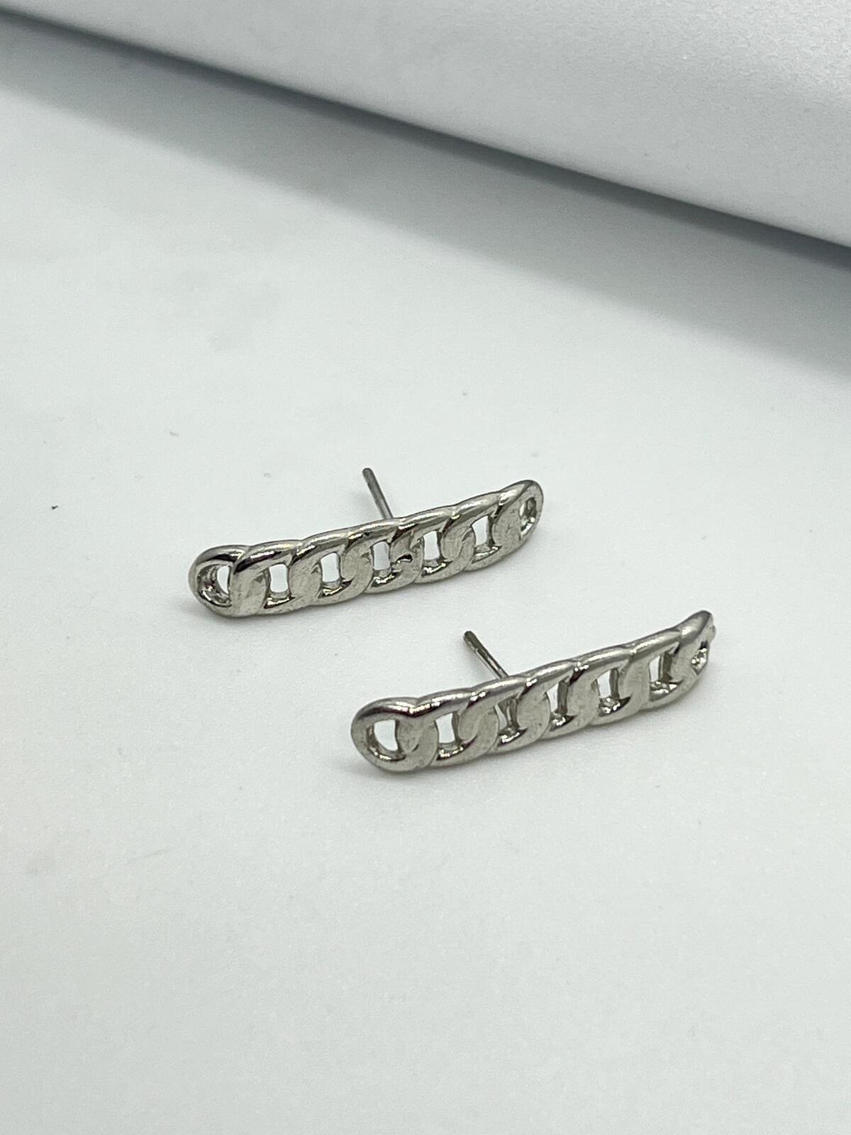 Brinco Elo Níquel 1 Brilho Na Pele Acessórios Brinco Elo Níquel