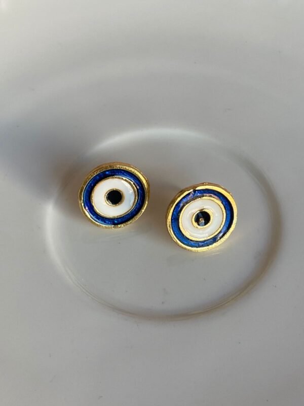 Brinco Olho Grego Esmaltado