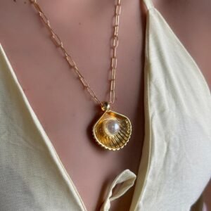 Colar Longo Concha Encantada