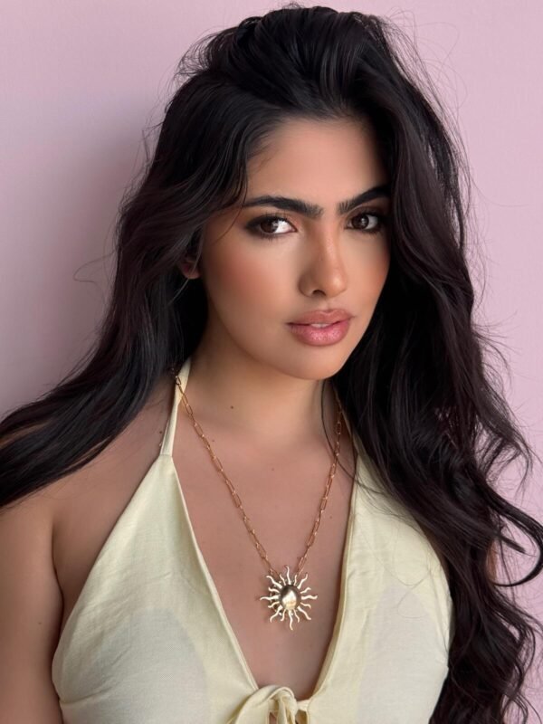 Colar Longo Sol Del Mares Dourado