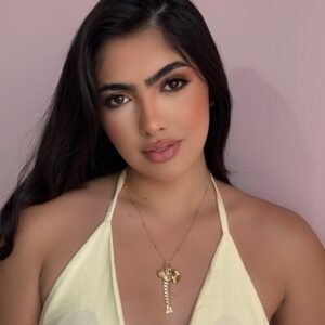 Colar Longo Sardinha Glam Dourado
