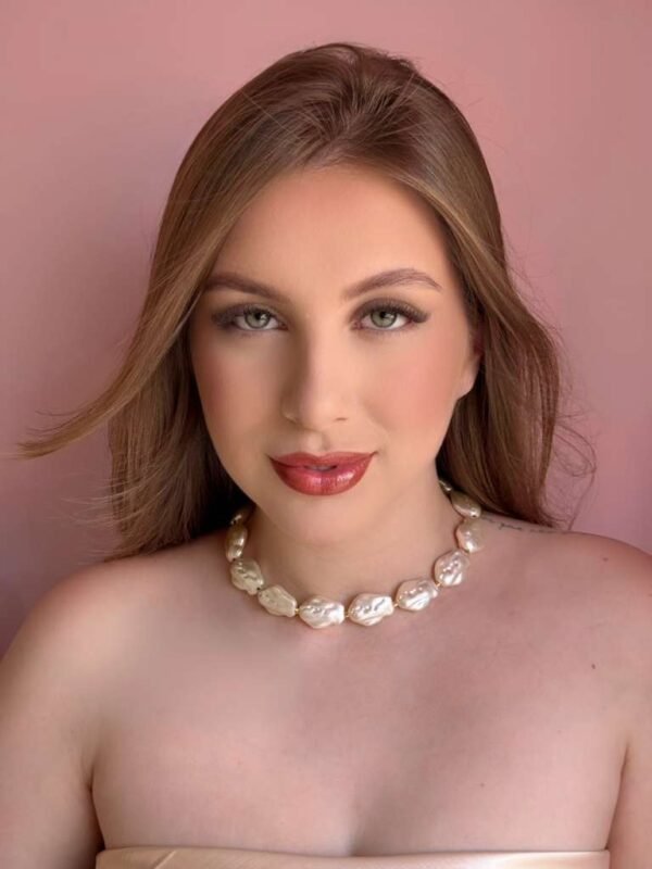 Colar Pérola Barroca Entremeios Vintage